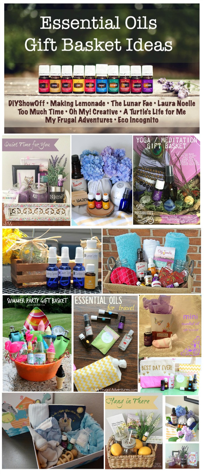 Home Improvement Gift Basket Ideas
 Essential Oil Gift Basket Ideas Blog HopDIY Show f