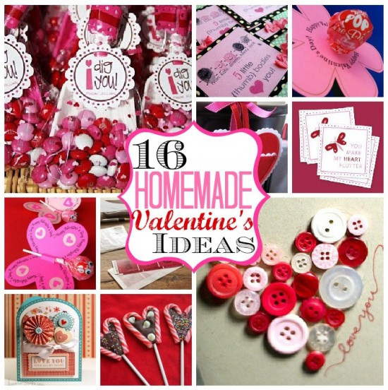 Home Made Gift Ideas For Valentines Day
 16 Homemade Valentine’s Ideas