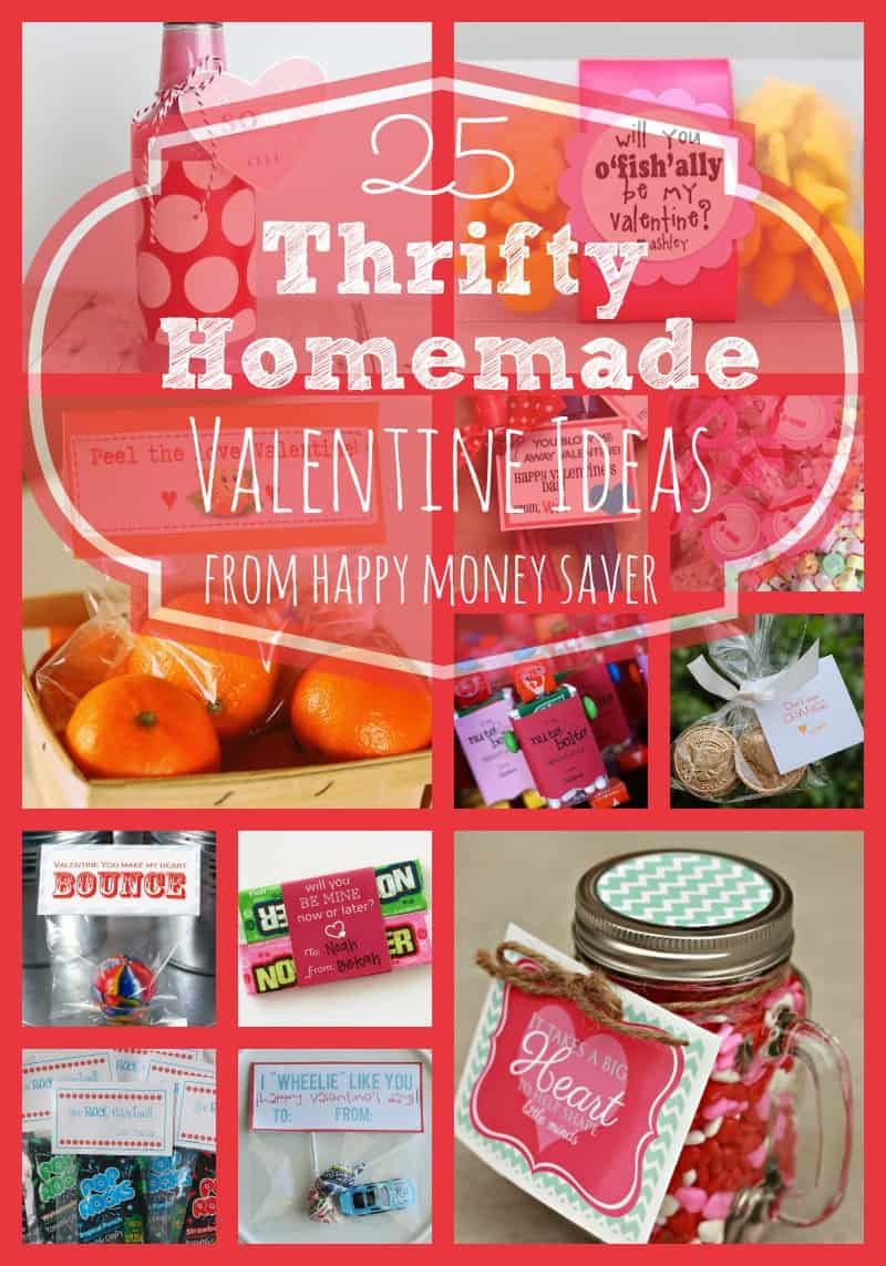 Home Made Gift Ideas For Valentines Day
 25 Thrifty Homemade Valentine Ideas