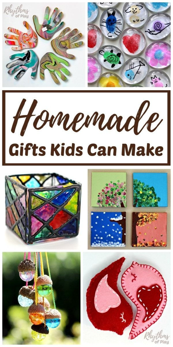 Homemade Birthday Gifts For Mom That Kids Can Make
 Homemade Gifts Kids Can Make for Parents and Grandparents