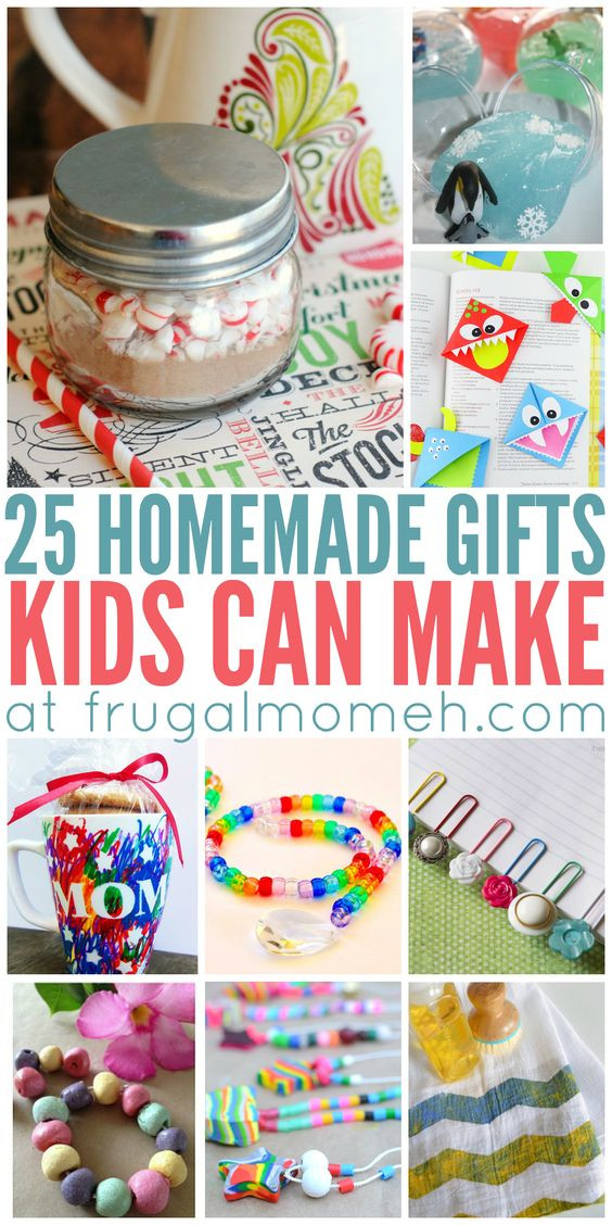 Homemade Birthday Gifts For Mom That Kids Can Make
 Homemade ts Christmas presents and Presents on Pinterest