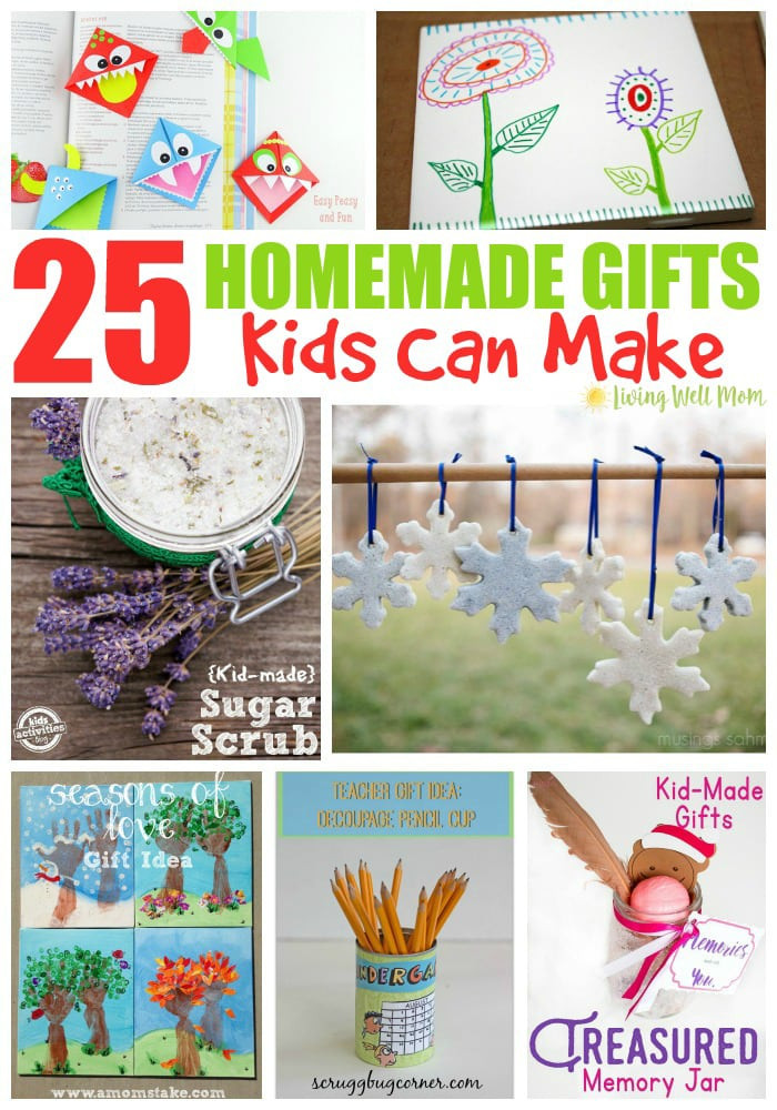 Homemade Birthday Gifts For Mom That Kids Can Make
 25 Homemade Gifts Kids Can Make Living Well Mom