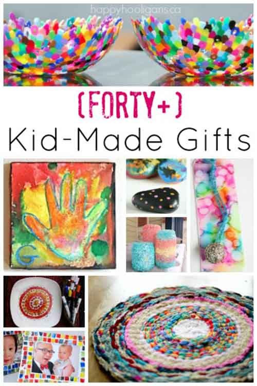 Homemade Birthday Gifts For Mom That Kids Can Make
 40 Fabulous Gifts Kids Can Make