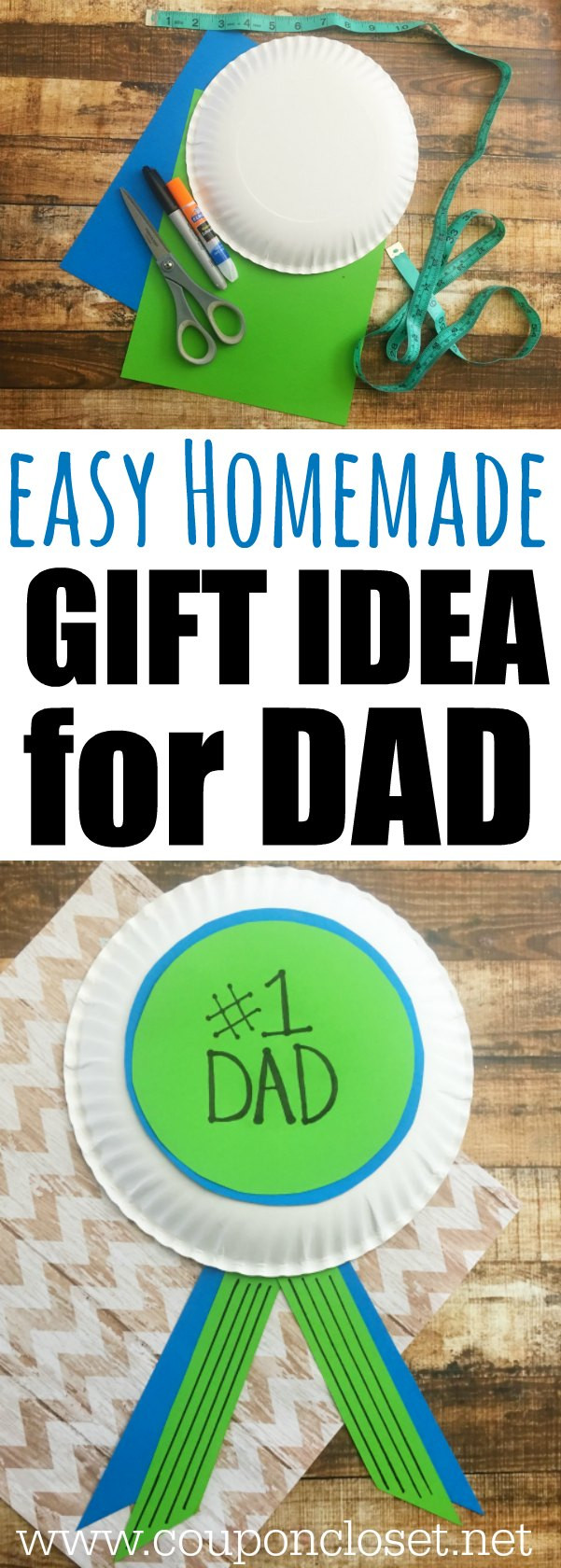 Homemade Gift Ideas For Father'S Day
 Homemade Father s Day Gift Idea 1 Dad Award e Crazy Mom