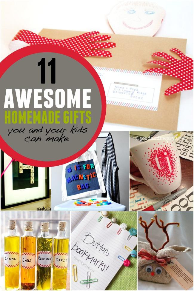 Homemade Gifts For Kids To Make
 11 Awesome Homemade Gifts You and Your Kids can Make