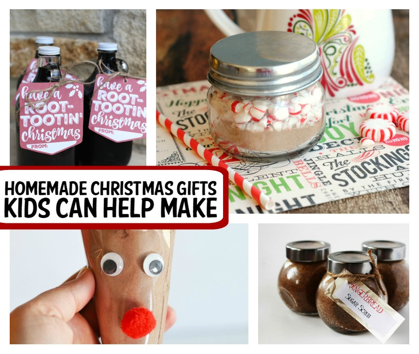 Homemade Gifts For Kids To Make
 25 Homemade Christmas Gifts Kids Can Make
