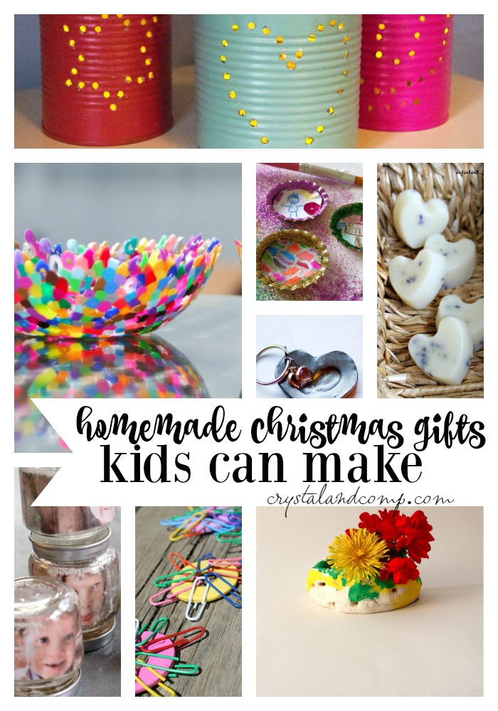 Homemade Gifts For Kids To Make
 25 Homemade Christmas Gifts Kids Can Make