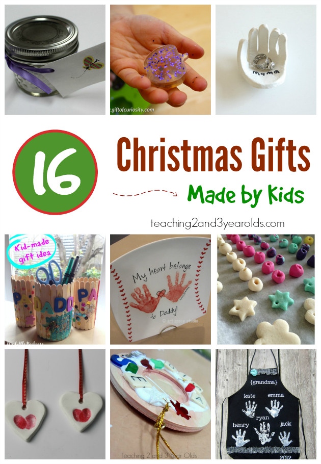 Homemade Gifts From Toddlers
 20 Easy Kid Made Christmas Gifts