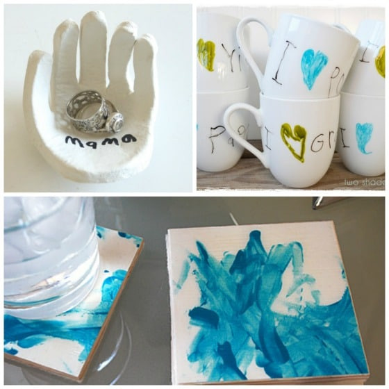 Homemade Gifts From Toddlers
 40 Gifts Kids Can Make that Grown Ups will Really Use
