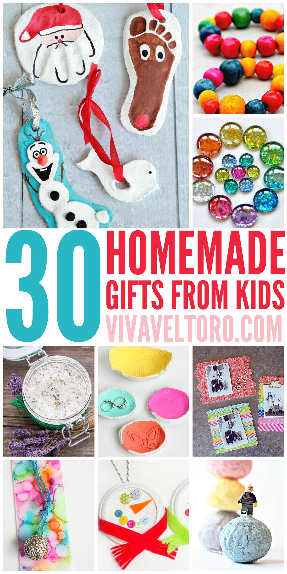 Homemade Gifts From Toddlers
 This list of full of crafts and DIY homemade t ideas