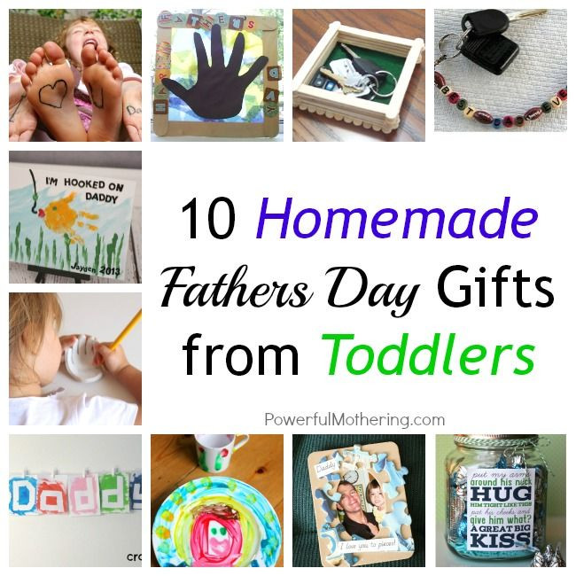 Homemade Gifts From Toddlers
 10 Homemade Fathers Day Gifts from Toddlers