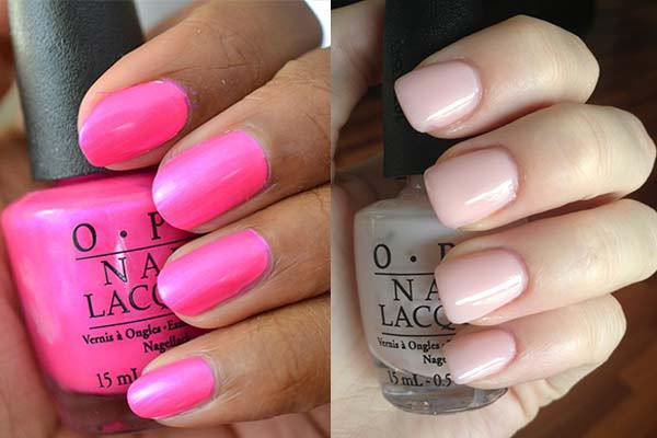 Hot Nail Colors
 Pink Nail Polish – Best Brands Neon Light Hot Pale