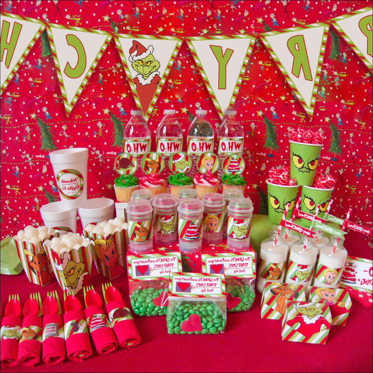 How The Grinch Stole Christmas Party Ideas
 Best How The Grinch Stole Christmas Party Decorations