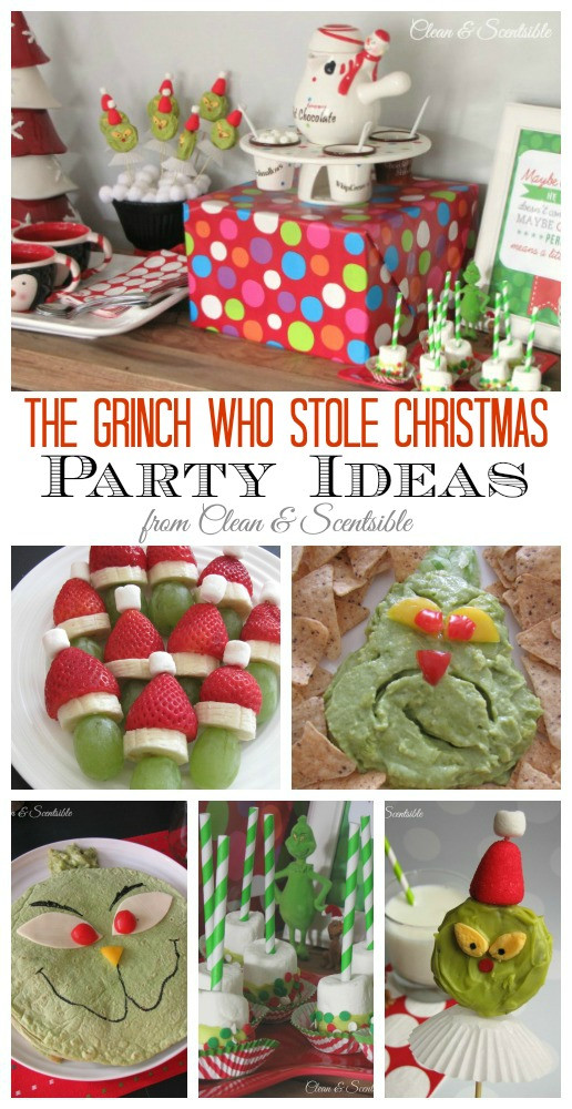 How The Grinch Stole Christmas Party Ideas
 Grinch Party Clean and Scentsible
