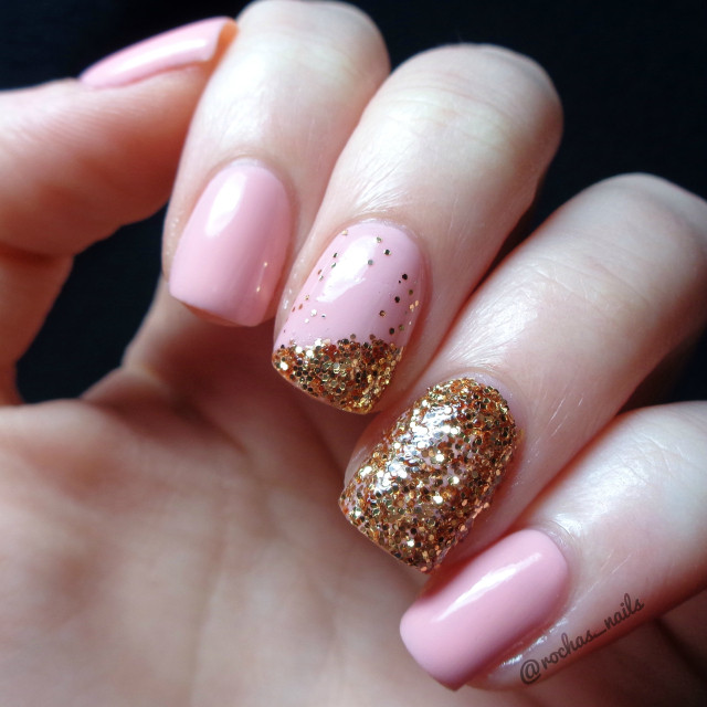 How To Apply Loose Glitter To Nails
 BornPrettyStore Rose Gold Loose Glitter Review