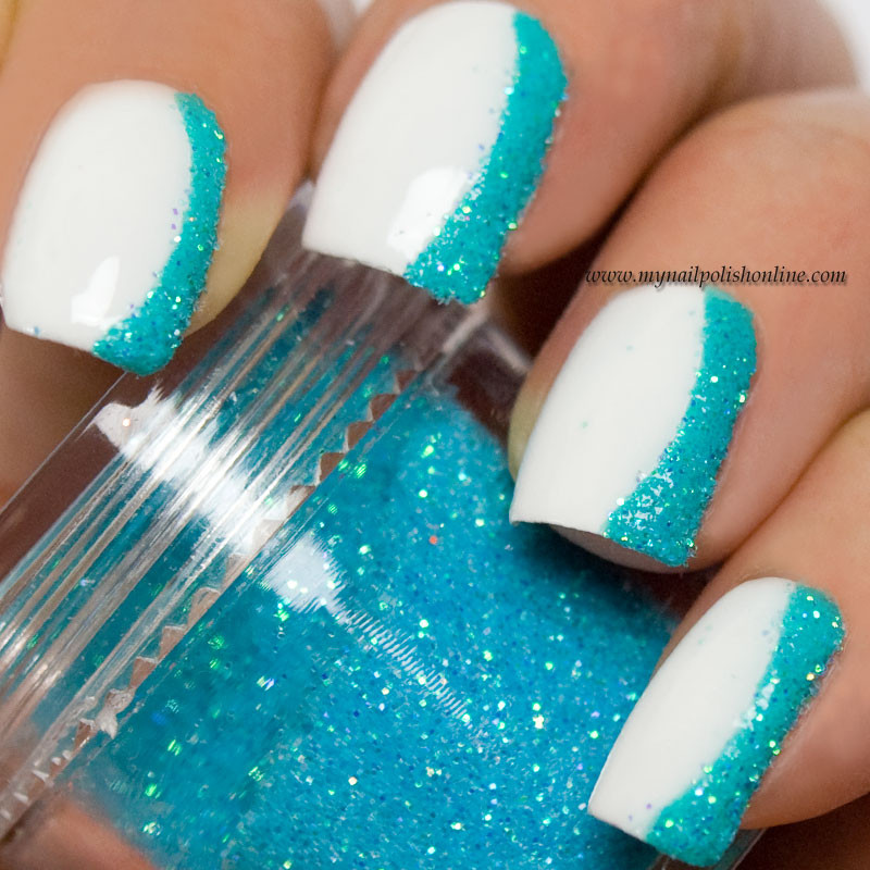 How To Apply Loose Glitter To Nails
 Nail art with loose glitter My Nail Polish line