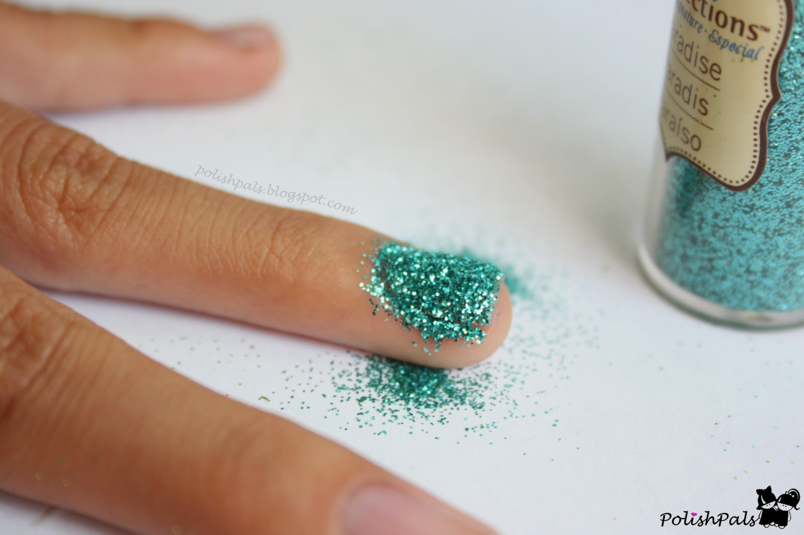 How To Apply Loose Glitter To Nails
 Polish Pals Ombre Loose Glitter Nails Tutorial