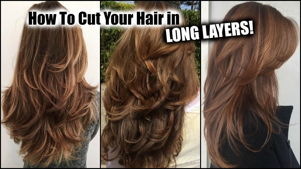 How To Cut Your Own Hair In Long Layers
 HOW I CUT MY HAIR AT HOME IN LONG LAYERS │ Long Layered