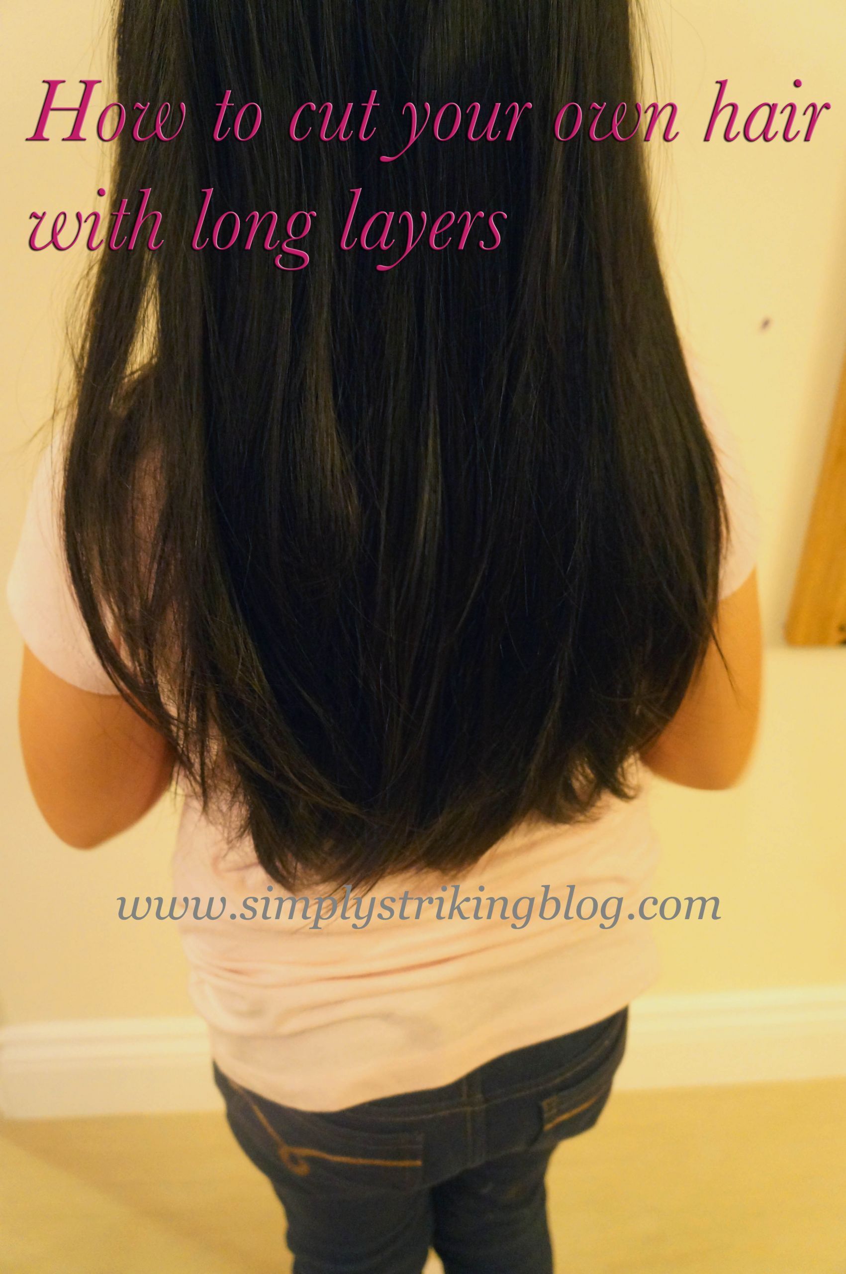 How To Cut Your Own Hair In Long Layers
 Cut Your Own Layered Hair Style