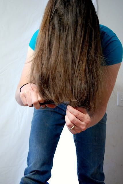 How To Cut Your Own Hair In Long Layers
 Pin on DIY Ideas