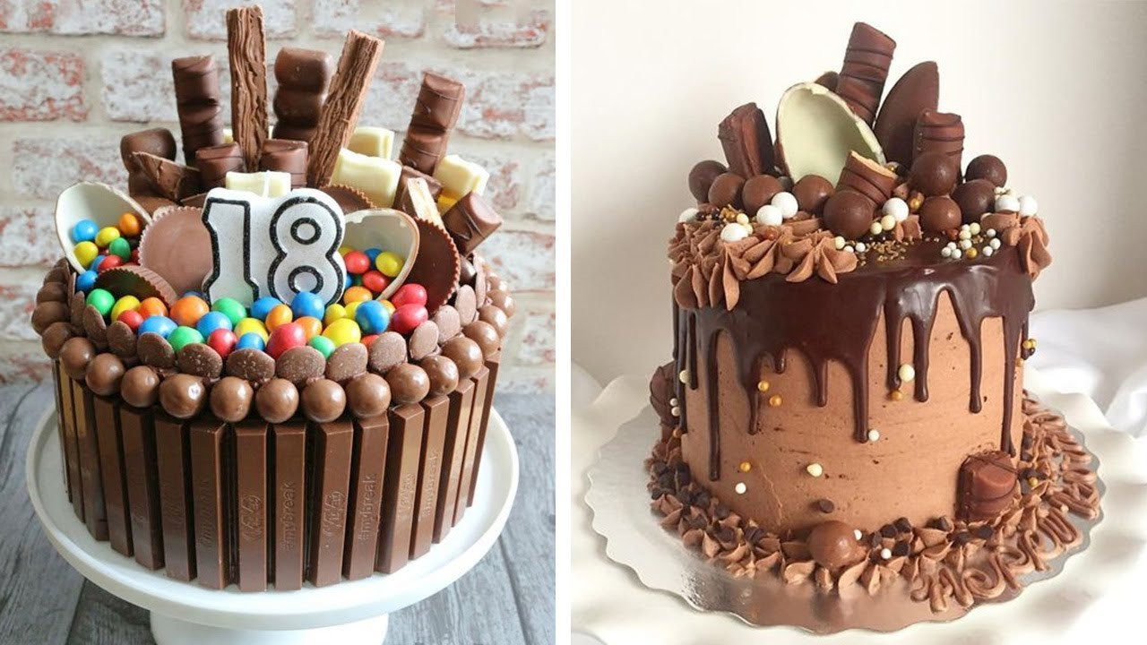 How To Decorate A Birthday Cake
 How To Make Giant Chocolate Birthday Cake Recipe Amazing