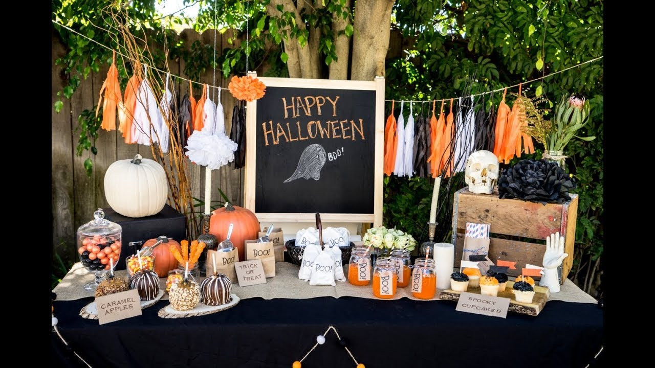 How To Decorate A Birthday Party
 2017 Halloween Party Decoration Ideas