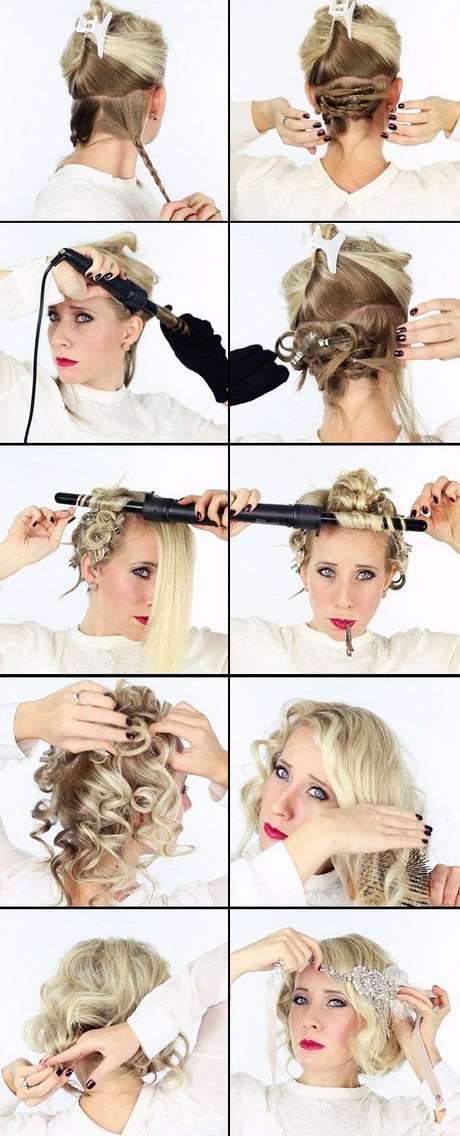 How To Do A 1920S Hairstyle For Long Hair
 1900 hairstyles tutorial