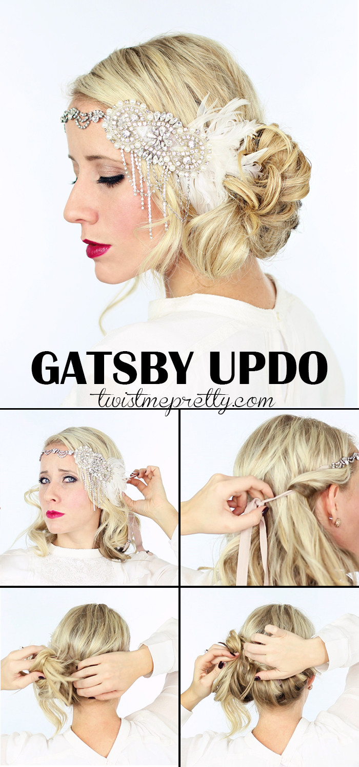How To Do A 1920S Hairstyle For Long Hair
 2 gorgeous GATSBY hairstyles for Halloween or a wedding