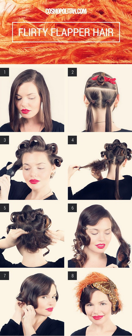How To Do A 1920S Hairstyle For Long Hair
 1920s hairstyle tutorial for long hair