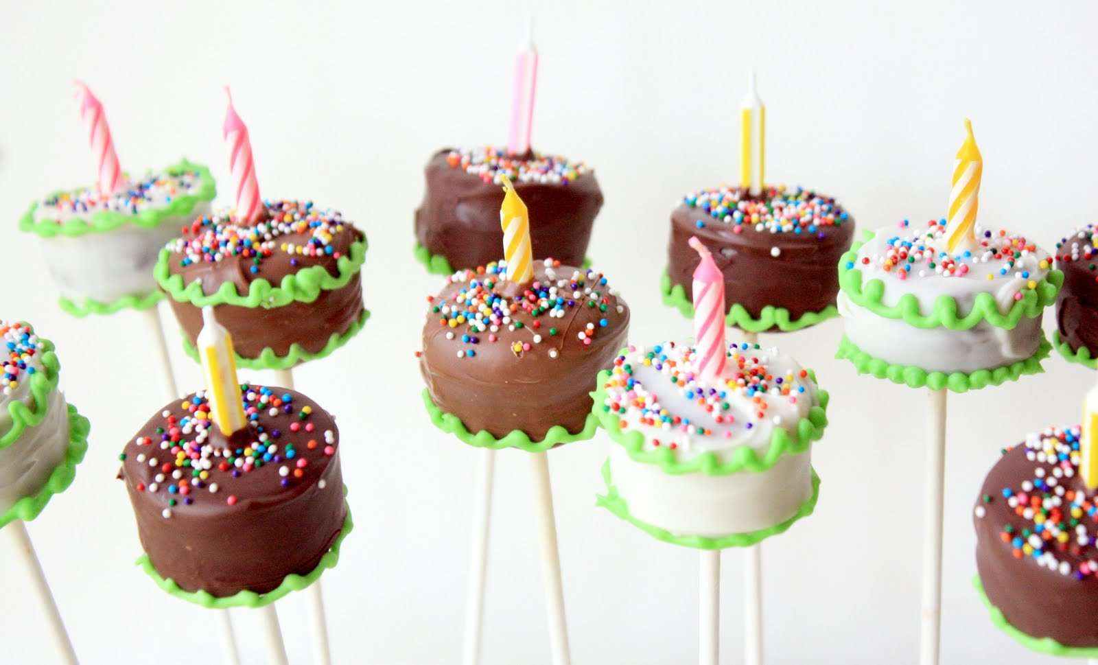 How To Make Birthday Cake Pops
 Recipes n Such Birthday Cake Brownie Pops