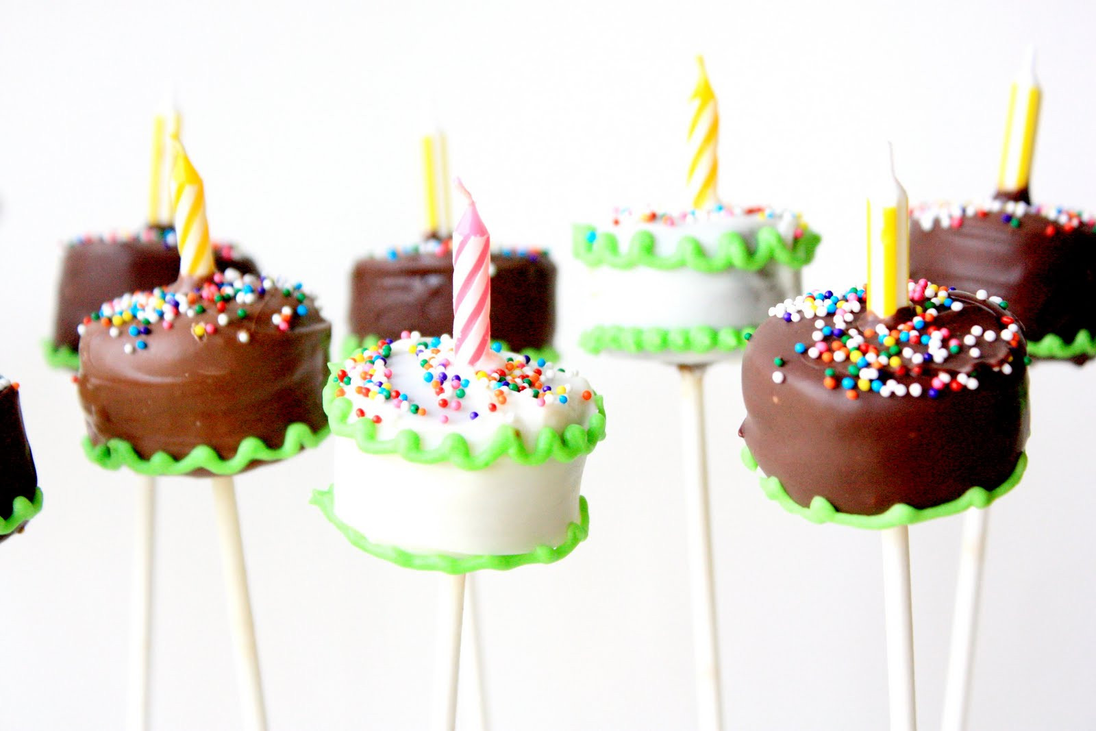 How To Make Birthday Cake Pops
 Recipes n Such Birthday Cake Brownie Pops