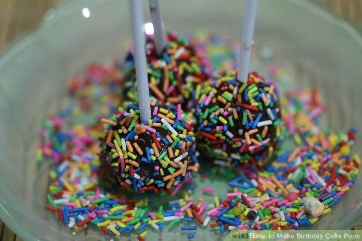 How To Make Birthday Cake Pops
 How to Make Birthday Cake Pops with wikiHow