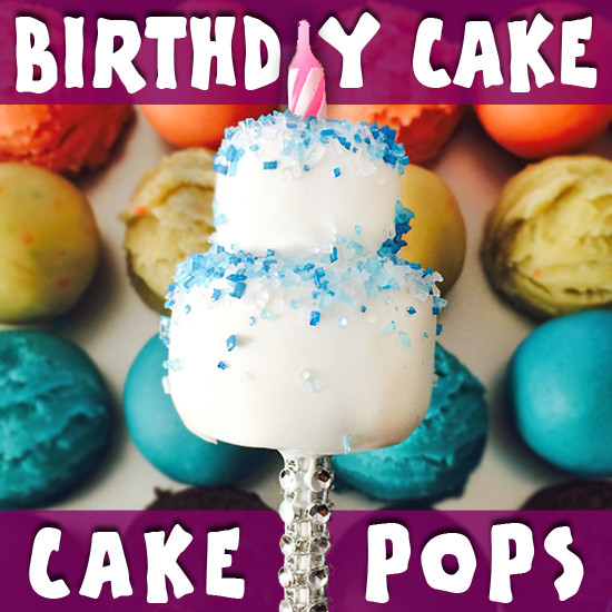 How To Make Birthday Cake Pops
 How To Make Birthday Cake Cake Pops