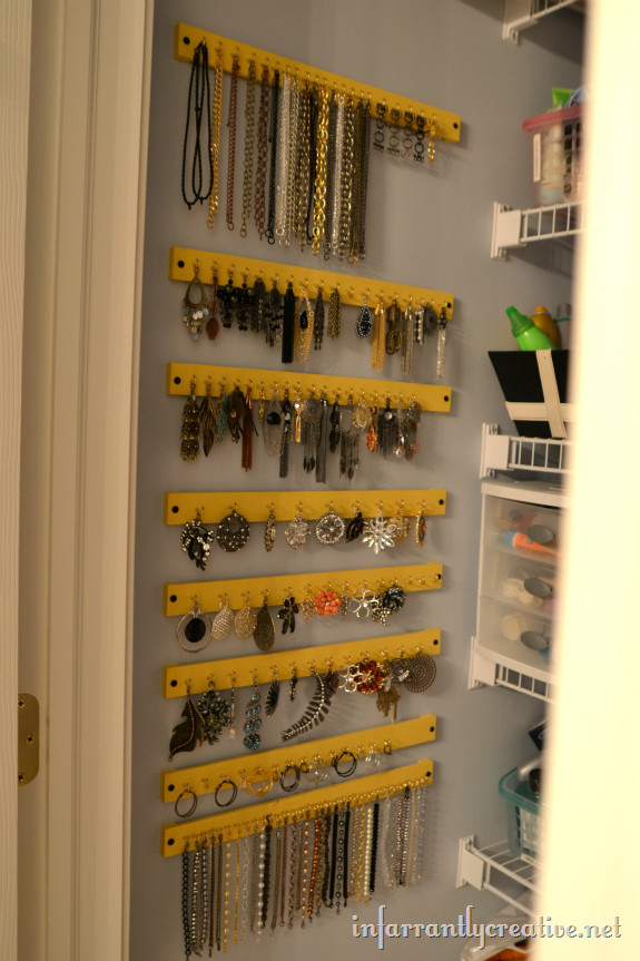 How To Organize Jewelry DIY
 Serenity Now DIY Jewelry Storage Projects