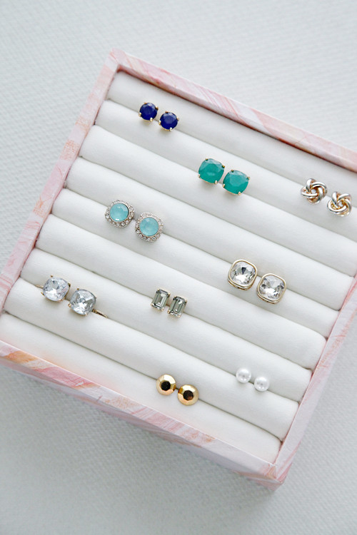 How To Organize Jewelry DIY
 IHeart Organizing DIY Ring & Earring Jewelry Organizer