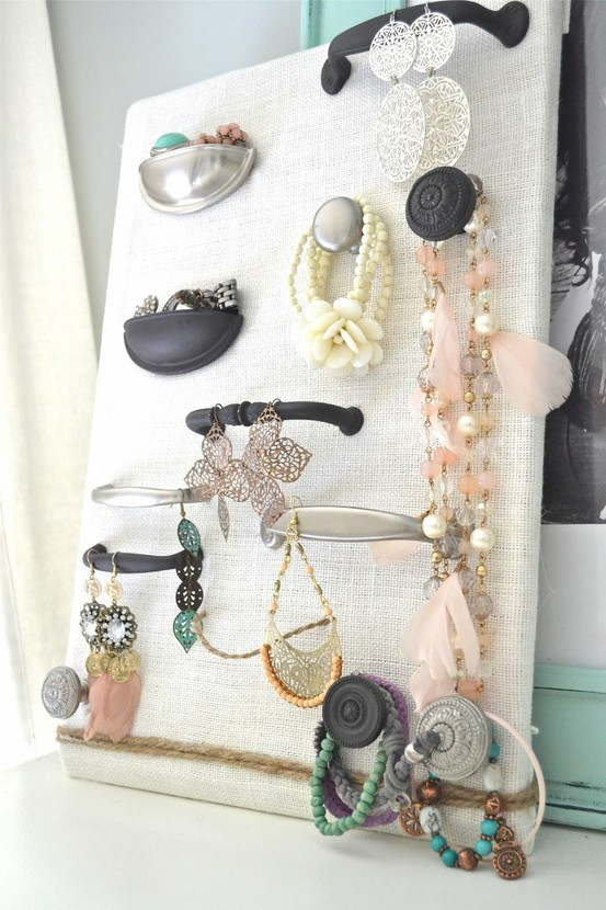 How To Organize Jewelry DIY
 Organizing Ideas Jewelry Display