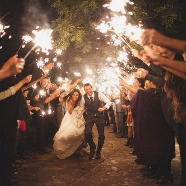 How To Photograph Wedding Sparklers
 wedding sparklers send off photo ideas weddingideas