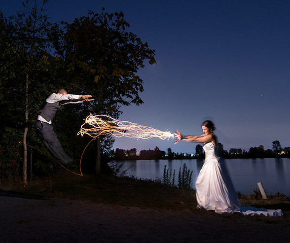 How To Photograph Wedding Sparklers
 Avoiding Wedding Sparkler Disaster