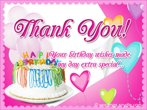How To Say Thank You For Birthday Wishes
 How To Say Thank You For Birthday Wishes – Wordings and