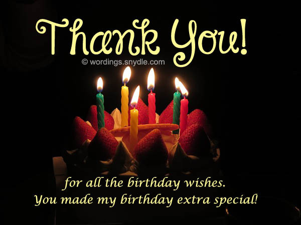 How To Say Thank You For Birthday Wishes
 How To Say Thank You For Birthday Wishes – Wordings and