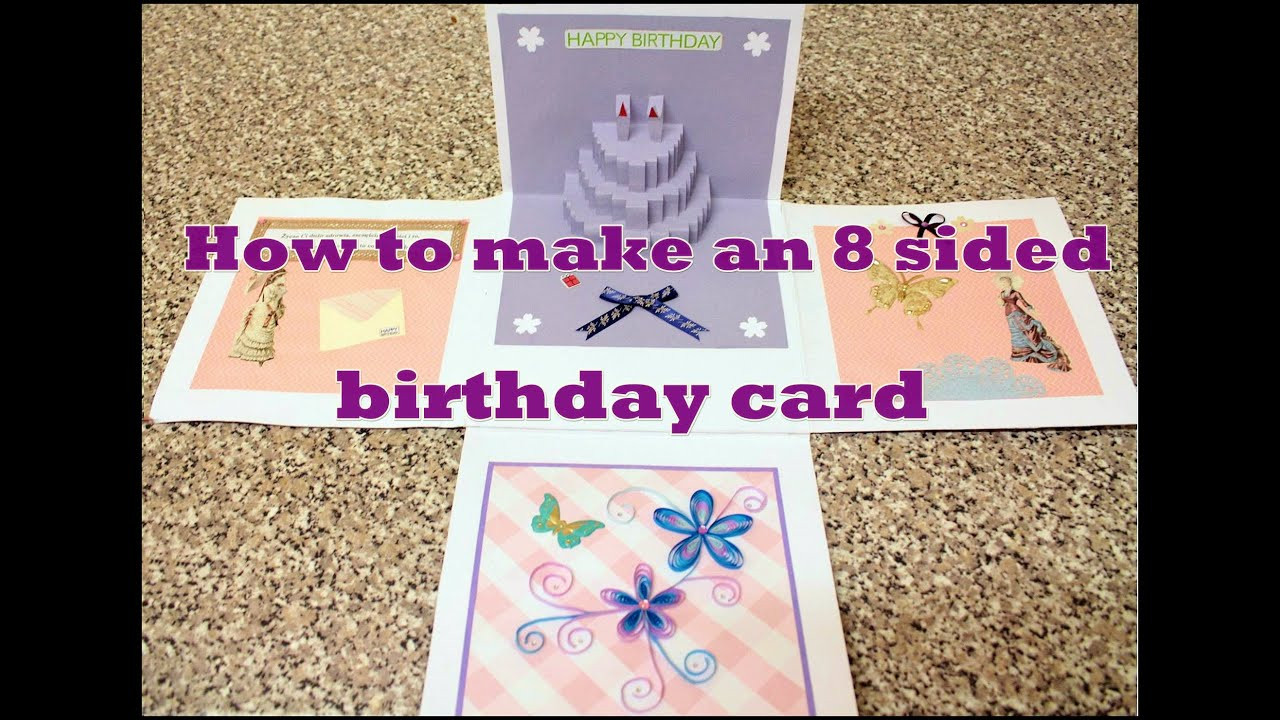 Huge Birthday Cards
 Big birthday card DIY Creative ideas