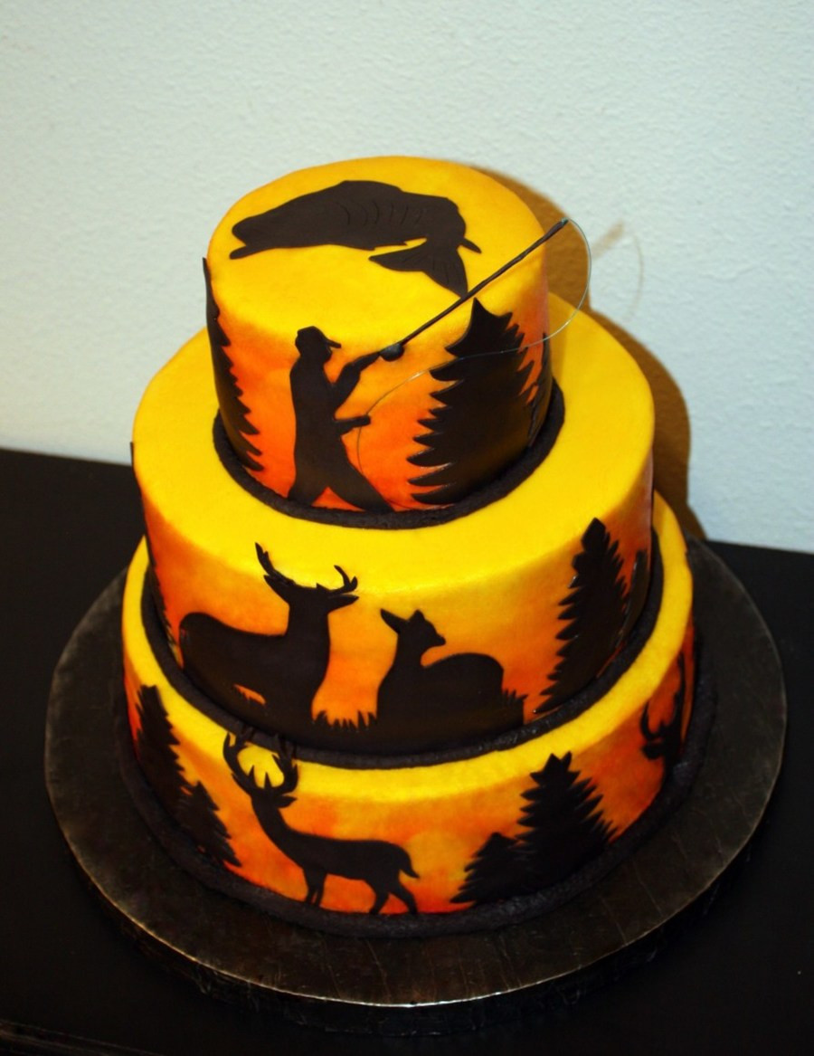 Hunting Birthday Cakes
 Hunting & Fishing Cake CakeCentral