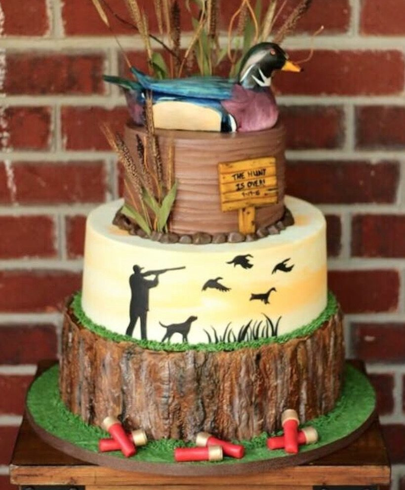 Hunting Birthday Cakes
 Top 10 Fishing and Hunting Birthday Cakes