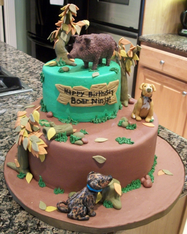 Hunting Birthday Cakes
 Special Day Cakes Hunting Birthday Cakes Ideas