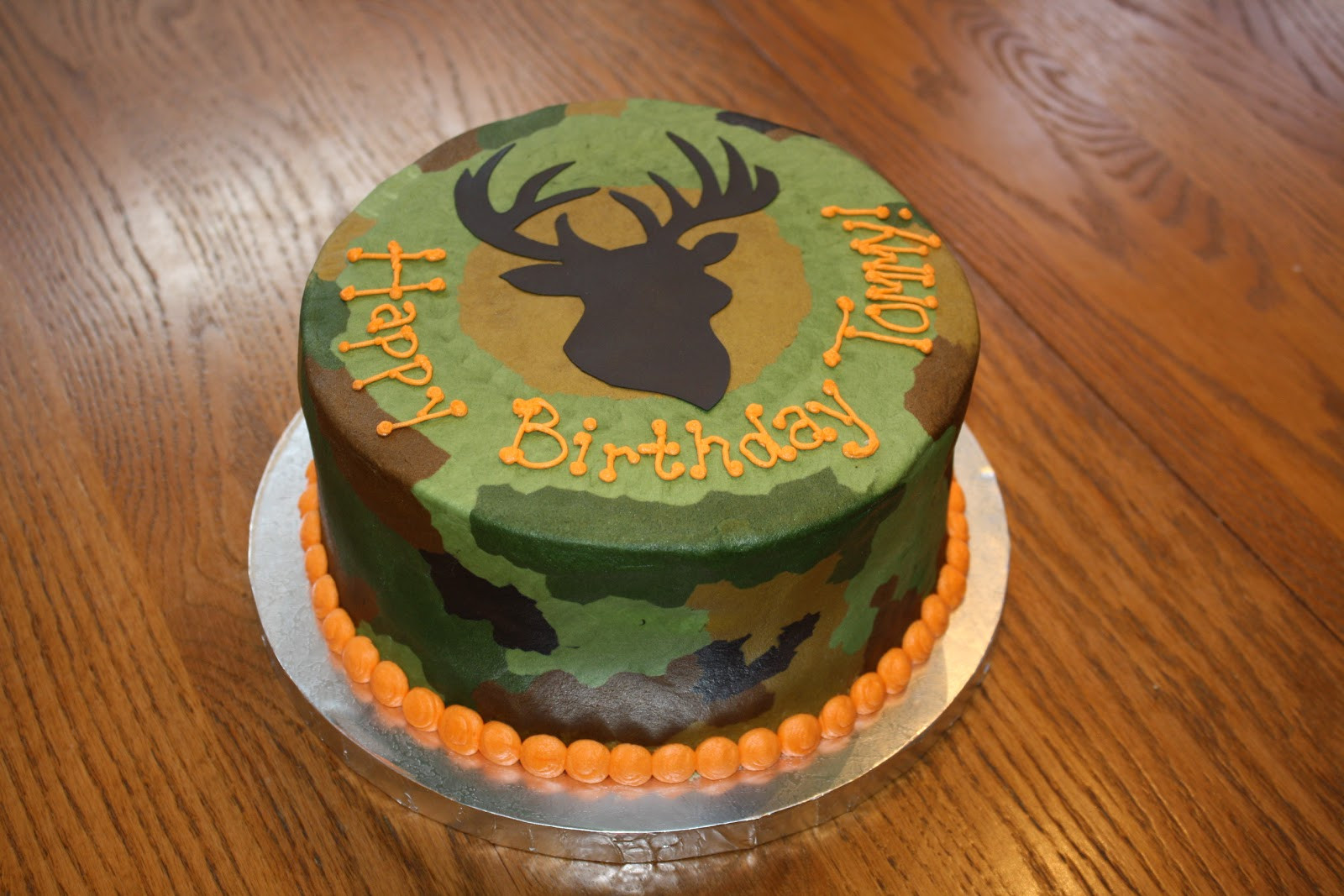 Hunting Birthday Cakes
 Cakes by Elizabeth Camouflage Cake