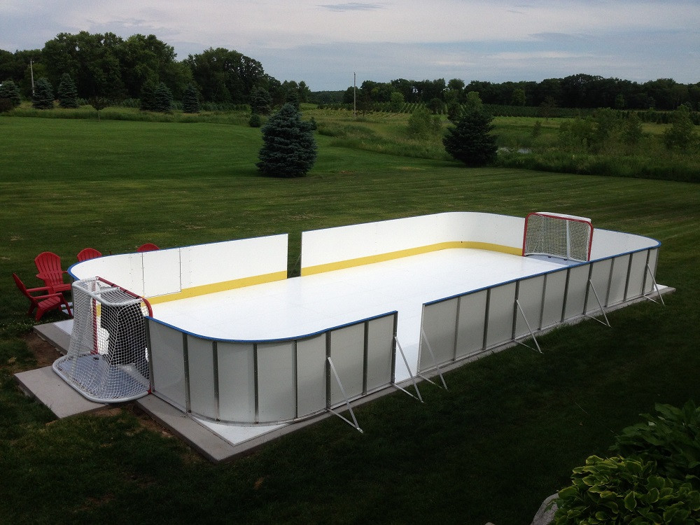Ice Rinks Backyard
 Backyard ice rink kit