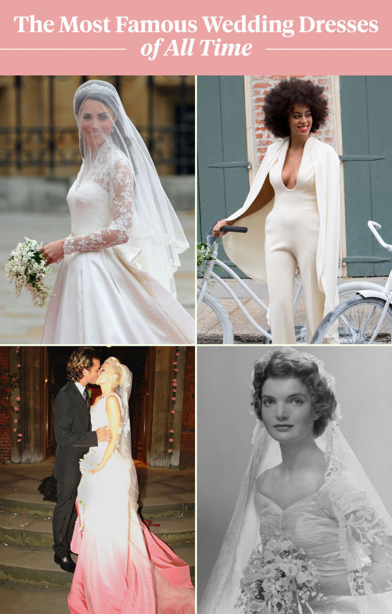 Iconic Wedding Dresses
 See the 100 Most Famous Wedding Dresses of All Time in 1