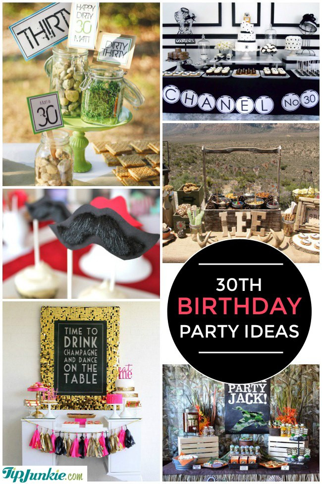 Ideas For 30Th Birthday Party
 28 Amazing 30th Birthday Party Ideas also 20th 40th