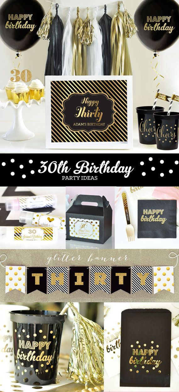 Ideas For 30Th Birthday Party
 Pinterest