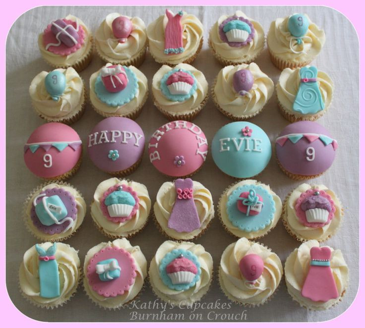 Ideas For 9 Year Old Girl Birthday Party
 9 best Cupcakes for a 9 year old girls birthday party